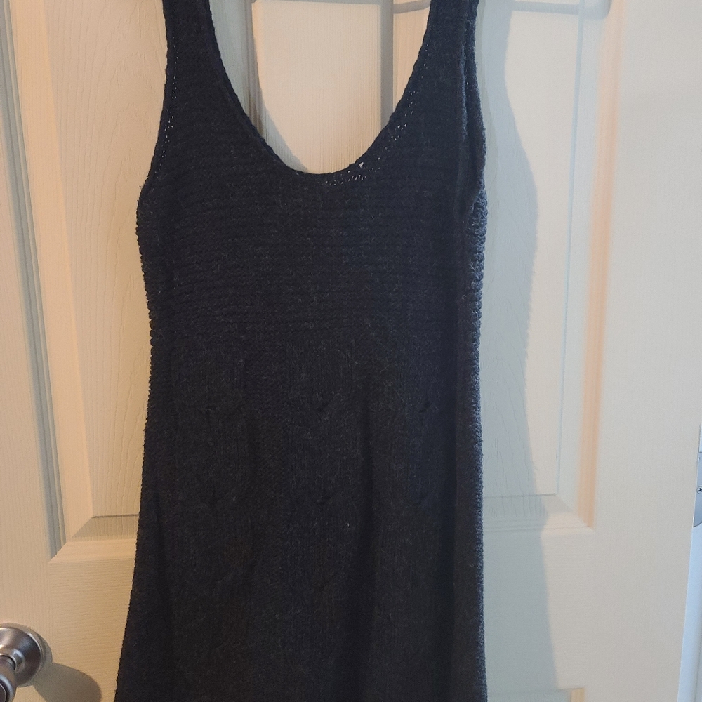 Wool sweater dress